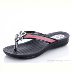 Шлепки Selena Поличак цветок