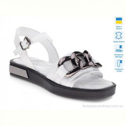 Босоножки Prime-Opt Prime 22110-A-06 білий шкіра літо 2022