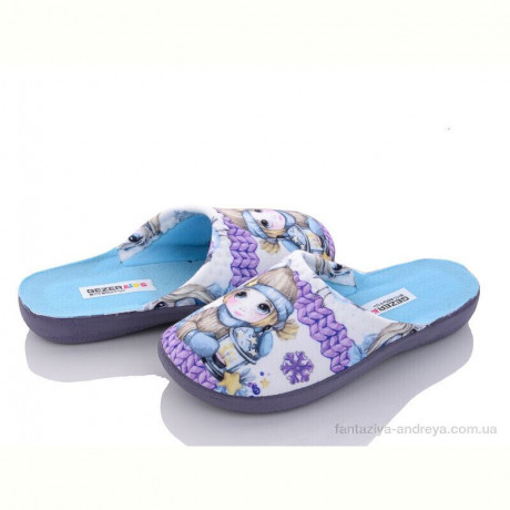 Тапки Soylu J010-4 blue