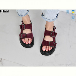 Босоножки ARTO 414 бордо з.