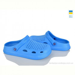 Кроксы Rai shoes Сабо08 синій