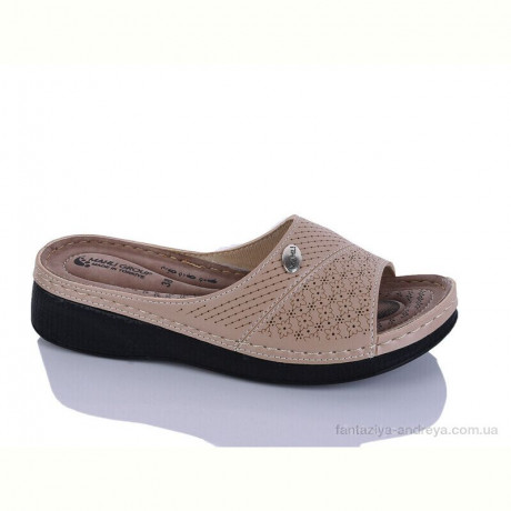 Шлепки Sali-2 209 беж к.