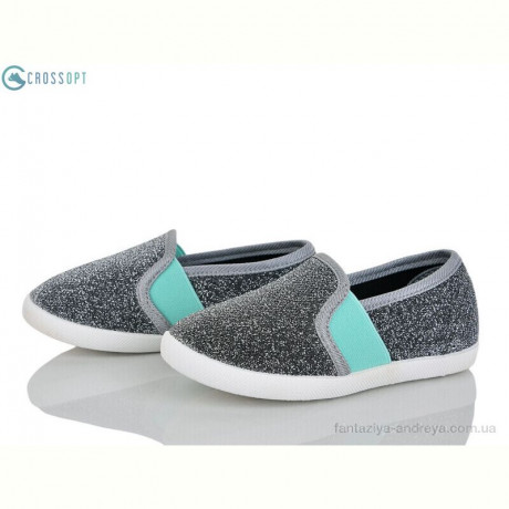 Слипоны CROSSOPT BE112 black