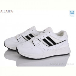 Кроссовки Ailaifa MX810 white-black