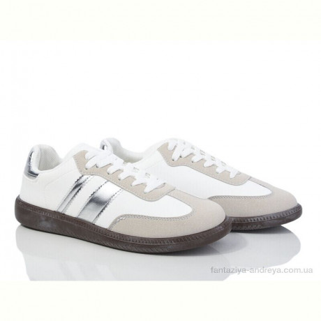 Кроссовки Violeta 20-1078-2 white-silver