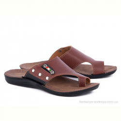 Шлепки Selena SK светло-коричневый