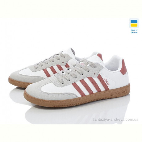 Кроссовки Progress Гіпаніс Ж721 біл.+рожевий