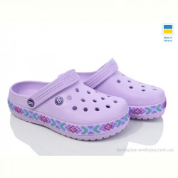 Кроксы Golden Lion 423ЛБ фіолет