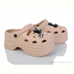 Кроксы Lion-Lu 8898 beige