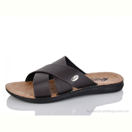 Шлепки DeMur 3333-2 kahve