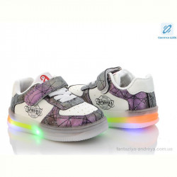 Кроссовки Clibee NC61-1 purple LED