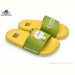 Шлепки Jibukang 0831-01 yellow