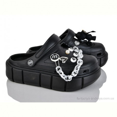 Кроксы КалориЯ 3221 black