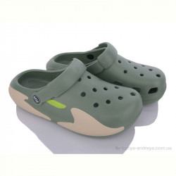 Кроксы Lion-Lu F777-6 green