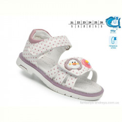 Босоножки TOM.M F65105 білий-фіол.