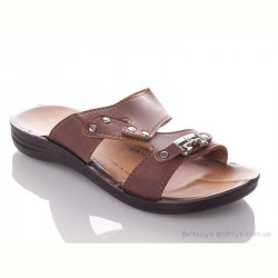 Шлепки DeMur PPolomax-A-brown