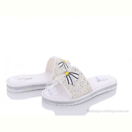 Шлепки Lion A2 білий
