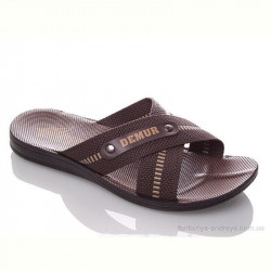 Шлепки DeMur TRK DeMur ST brown-beige
