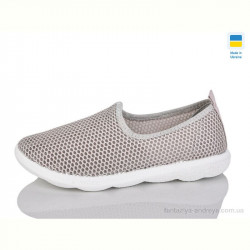 Слипоны Inblue S19 беж біл.п.