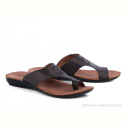 Шлепки Selena 2710 т.коричневый