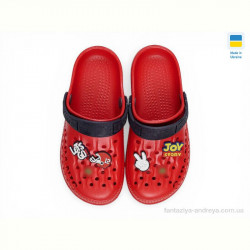 Кроксы Rai shoes 009 червоний