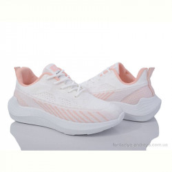 Кроссовки Violeta 176-39 white-orange