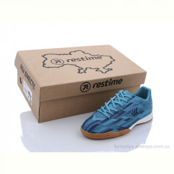Футбольная обувь Restime DDB21419 cyan-navy