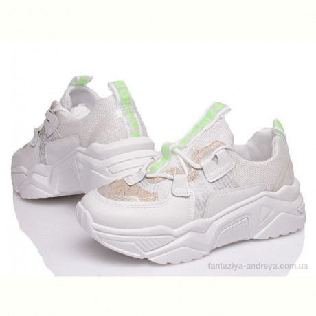 Кроссовки Prime-Opt Prime N5518 WHITE(35-38)