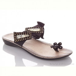 Шлепки DeMur W07200-black