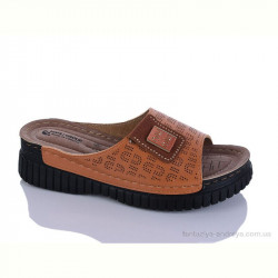 Шлепки Sali-2 208-86 корич.к.