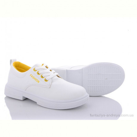 Туфли Violeta 169-13 white-yellow