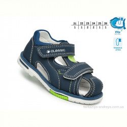 Сандалии TOM.M F65111 синій