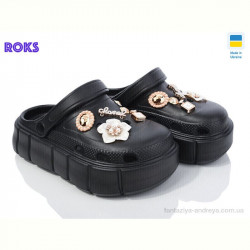 Кроксы Roks Progress 152-2-8 чорний