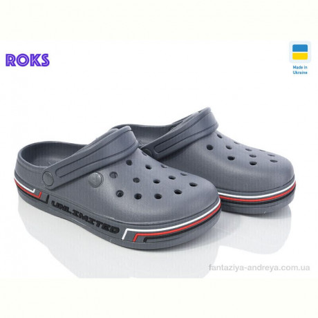 Кроксы Roks Dago 602 сірий