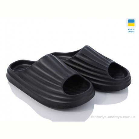 Шлепки Progress Прогрес Ж153 чорний