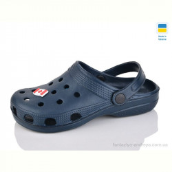 Кроксы Inblue SV18 т.синій