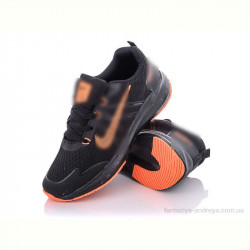 Кроссовки Violeta MB03(H262) black-orange