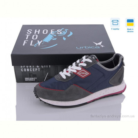 Кроссовки Restime UMB24097 navy-grey