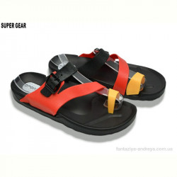 Шлепки Super Gear A01-2468 black
