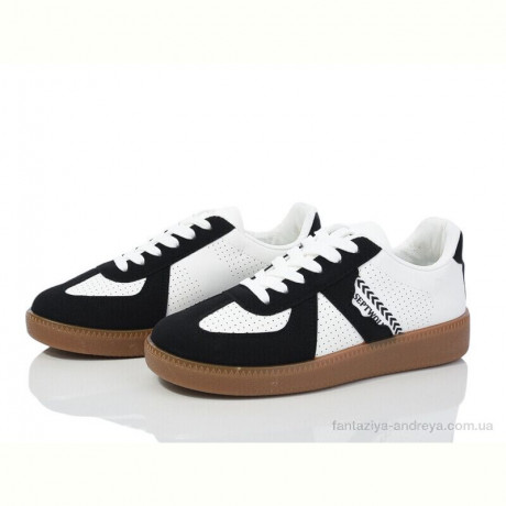 Кроссовки Violeta 20-1073-1 white-black