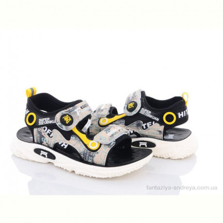 Сандалии Violeta PL11(C03) beige-yellow