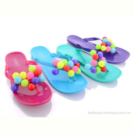 Шлепки Sydney T-258 mix