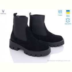 Ботинки Viscala 27917 VL чорний демі