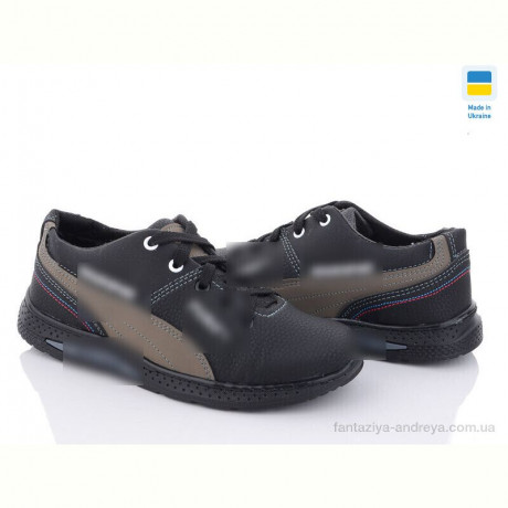 Кроссовки Paolla D6P чорно-оливковий