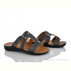 Шлепки Makers Shoes Polomax-B сірий