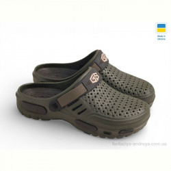 Кроксы Rai shoes CM118 хакі