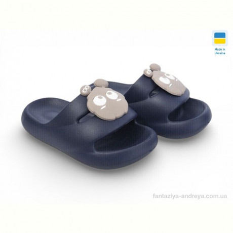 Шлепки Rai shoes 335 синій