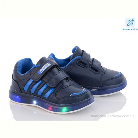 Кроссовки Victoria AC001-2-4 navy-d.blue LED