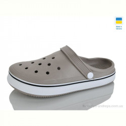 Кроксы M&L Alex13 B17 бежевий