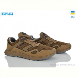 Кроссовки Lvovbaza Paolla Sport 2-3653 койот сітка
